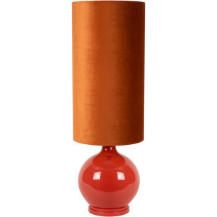 Lampa stołowa szklana podstawa Esterad High pomarańczowa Lucide