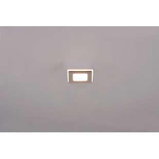 Lampa podtynkowa spot kwadratowa Nimbus LED 3000K 8x8cm chromowana Trio