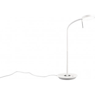 Lampa na biurko ze ściemniaczem Monza biały mat Trio