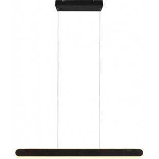 Lampa wisząca nowoczesna podłużna Helios LED 130cm czarny mat Trio