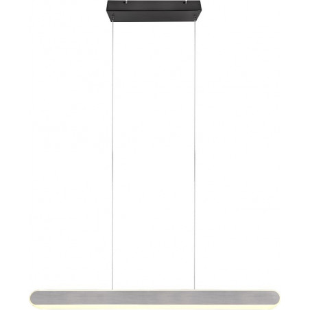 Lampa wisząca nowoczesna podłużna Helios LED 130cm aluminium szczotkowane Trio