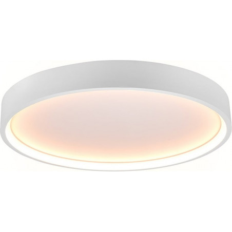 Plafon nowoczesny regulowana barwa światła Doha LED 45cm biały mat Trio