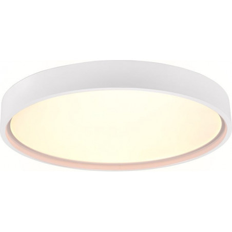 Plafon nowoczesny regulowana barwa światła Doha LED 45cm biały mat Trio
