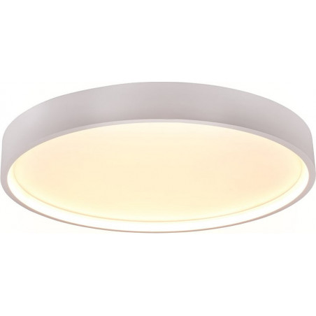 Plafon nowoczesny regulowana barwa światła Doha LED 45cm biały mat Trio