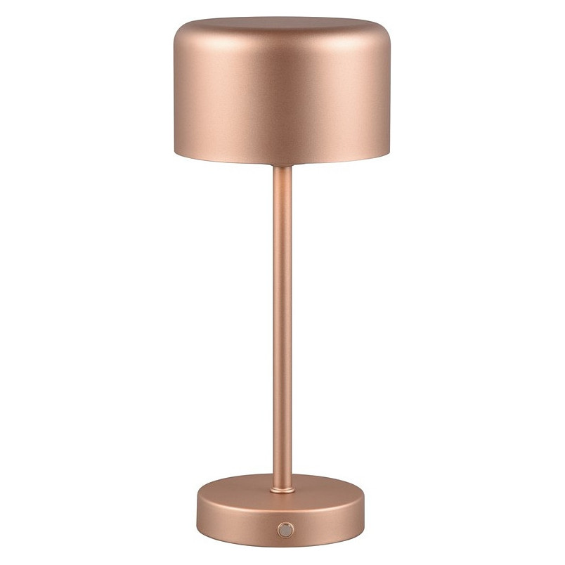 Lampa stołowa minimalistyczna z usb Jeff LED kawowa Reality