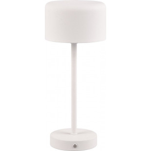 Lampa stołowa minimalistyczna z usb Jeff LED biały mat Reality