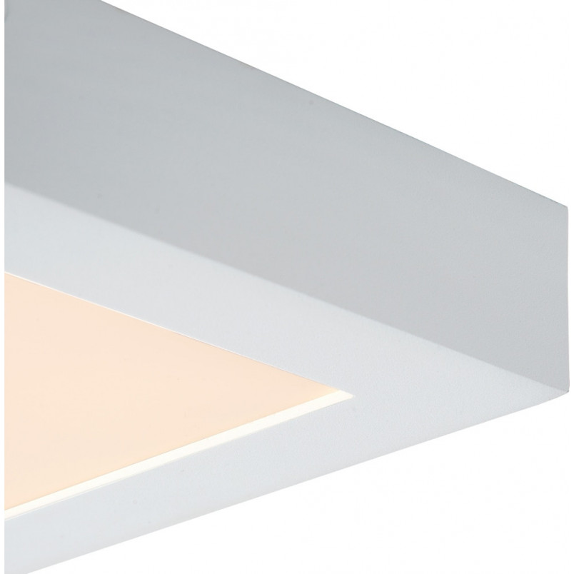 Plafon łazienkowy kwadratowy Brice LED 22cm biały Lucide