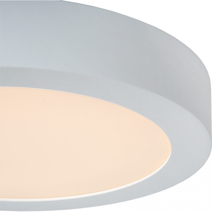 Plafon łazienkowy okrągły Brice LED 24cm biały Lucide