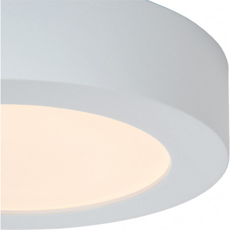 Plafon łazienkowy okrągły Brice LED 18cm biały Lucide