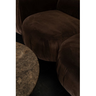 Sofa modułowa designerska Object085 290cm brązowa NG Design