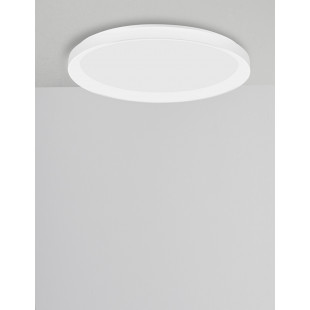 Plafon okrągły ściemniany Benno LED 48cm biały