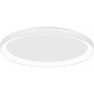 Plafon okrągły ściemniany Benno LED 48cm biały