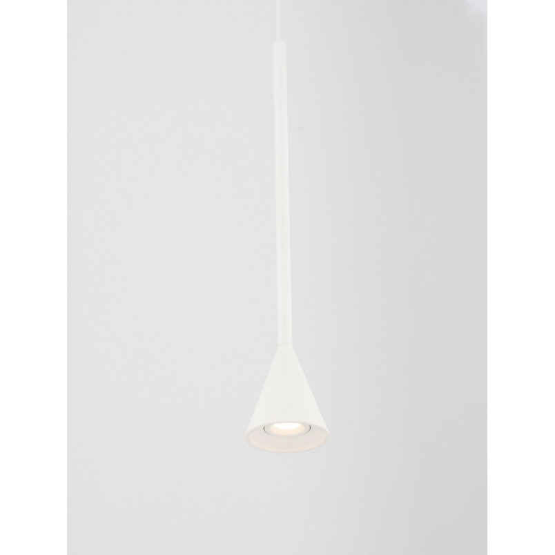 Lampa wisząca punktowa Loop LED 6cm biała