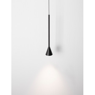 Lampa wisząca punktowa Loop LED 6cm czarna
