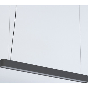 Lampa wisząca podłużna minimalistyczna Soft LED 90x6cm grafitowa Nowodvorski