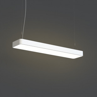 Lampa wisząca podłużna minimalistyczna Soft LED 90x20cm biała Nowodvorski