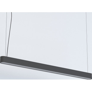 Lampa wisząca podłużna minimalistyczna Soft LED 120x6cm grafitowa Nowodvorski