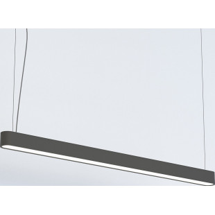 Lampa wisząca podłużna minimalistyczna Soft LED 120x6cm grafitowa Nowodvorski