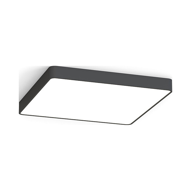 Plafon minimalistyczny Soft LED 63x63cm grafitowy Nowodvorski