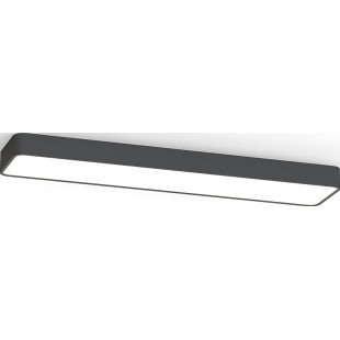 Plafon podłużny minimalistyczny Soft LED 90x20cm grafitowy Nowodvorski