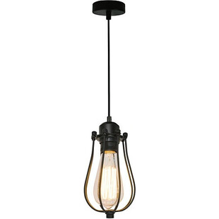 Lampa wisząca druciana industrialna Horta 11 Czarna marki ZumaLine