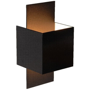 Kinkiet ścienny dekoracyjny Cubo Czarny marki Lucide