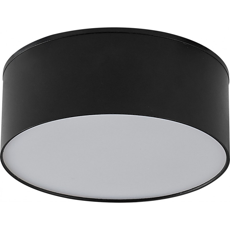 Plafon okrągły Solari LED 4000K 8cm czarny Zumaline