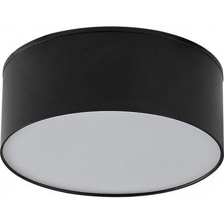 Plafon okrągły Solari LED 4000K 8cm czarny Zumaline