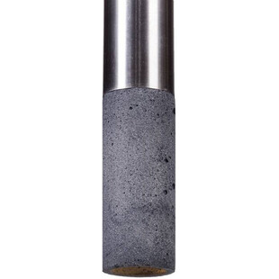 Lampa betonowa wisząca tuba Kalla Inox 53 Led Antracytowa marki LoftLight
