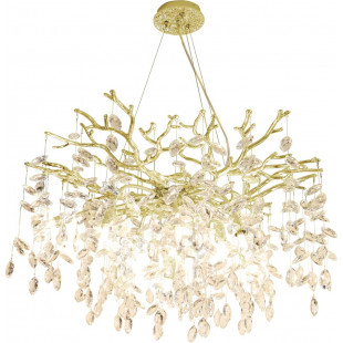 Lampa wisząca dekoracyjna glamour Cindy 80cm złota Zumaline