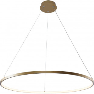 Lampa wisząca okrągła nowoczesna Breno LED 80cm złota Zumaline