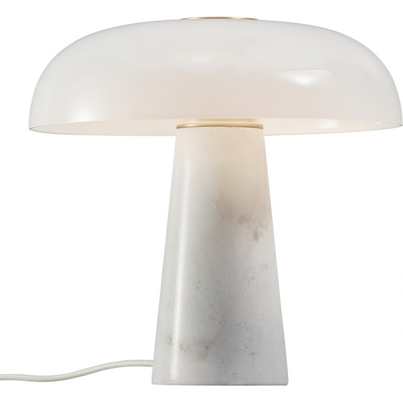 Lampa stołowa marmurowa Glossy opal / marmur DFTP