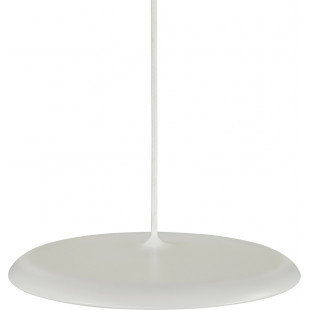 Lampa wisząca okrągła płaska Artist 40cm LED beżowa DFTP