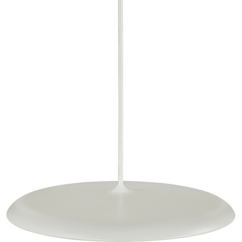 Lampa wisząca okrągła płaska Artist 40cm LED beżowa DFTP