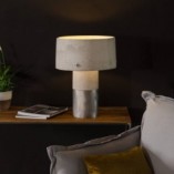Lampa betonowa stołowa Talma Szara marki LoftLight