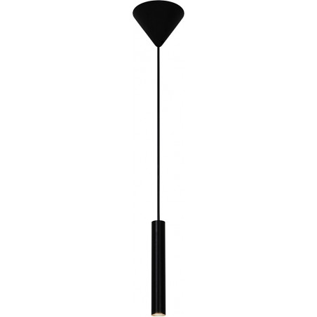 Lampa wisząca tuba Omari LED 3cm czarna Nordlux