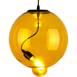 Lampa wisząca szklana kula Glass Bubble 25 Żółta marki Altavola