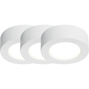 Lampa spot punktowa ściemniana Kitchenio LED 6,4cm zestaw 3 szt. biały Nordlux