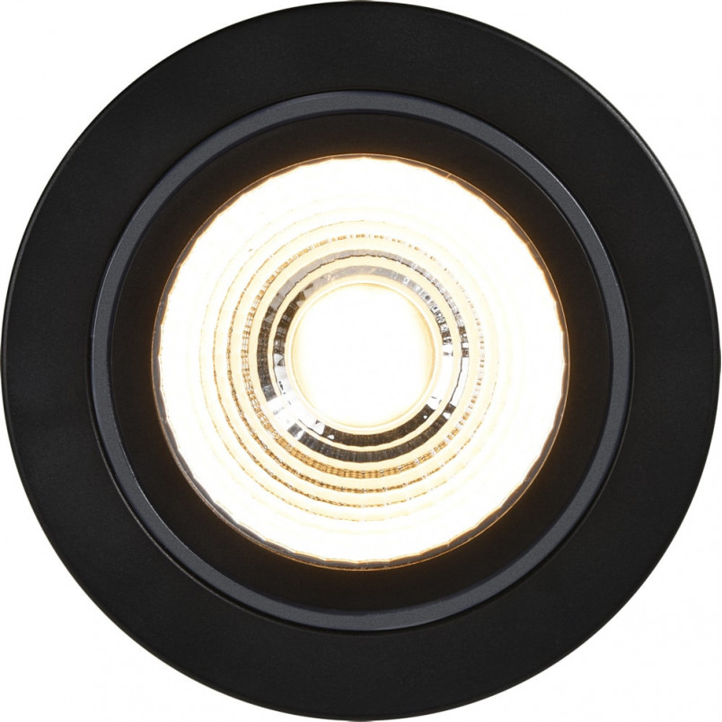 Lampa spot podtynkowa ściemniana Alec LED 9,5cm czarna Nordlux