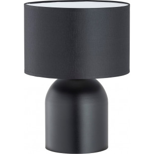 Lampa na stolik nocny Aspen czarny / biały Emibig