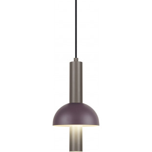 Lampa wisząca designerska Hidalgo LED 15cm fioletowy / szary Loftlight