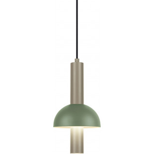 Lampa wisząca designerska Hidalgo LED 15cm zielony / beż Loftlight