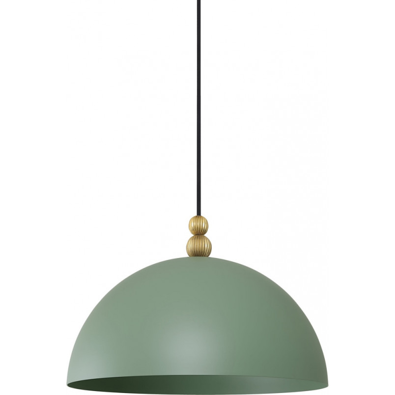 Lampa wisząca półkula Zanaboni 45cm zielona Loftlight