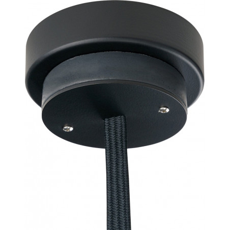 Lampa wisząca betonowa Giro 15cm czarna Loftlight