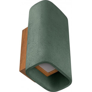 Kinkiet betonowy loft ConTeak LED zielony Loftlight