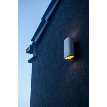 Kinkiet zewnętrzny betonowy ConTeak LED IP65 naturalny szary Loftlight
