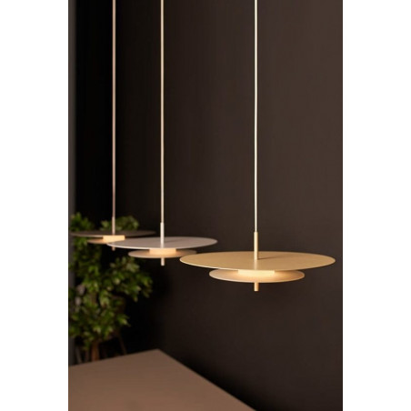 Lampa wisząca designerska Aeroplan LED 60cm czerwona LoftLight