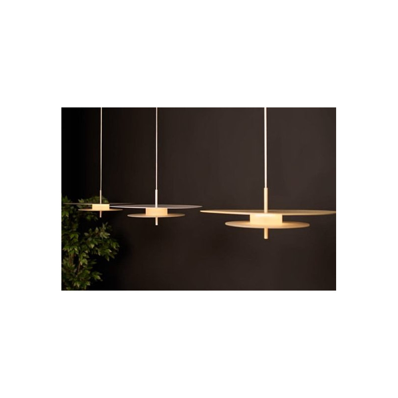 Lampa wisząca designerska Aeroplan LED 60cm czerwona LoftLight