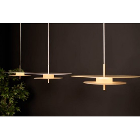 Lampa wisząca designerska Aeroplan LED 60cm czerwona LoftLight