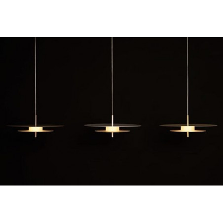 Lampa wisząca designerska Aeroplan LED 60cm czerwona LoftLight